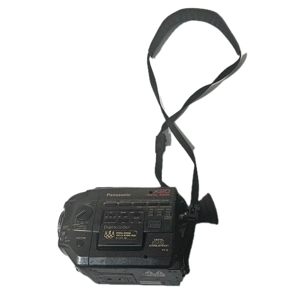 Panasonic Palmcorder‎ PV42D Not Tested  VHS-C X-20 Digital Zoom